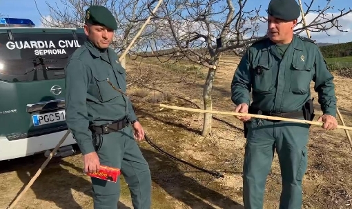 La Guardia Civil investiga a un hombre por caza ilegal de jilgueros en la Zona Media