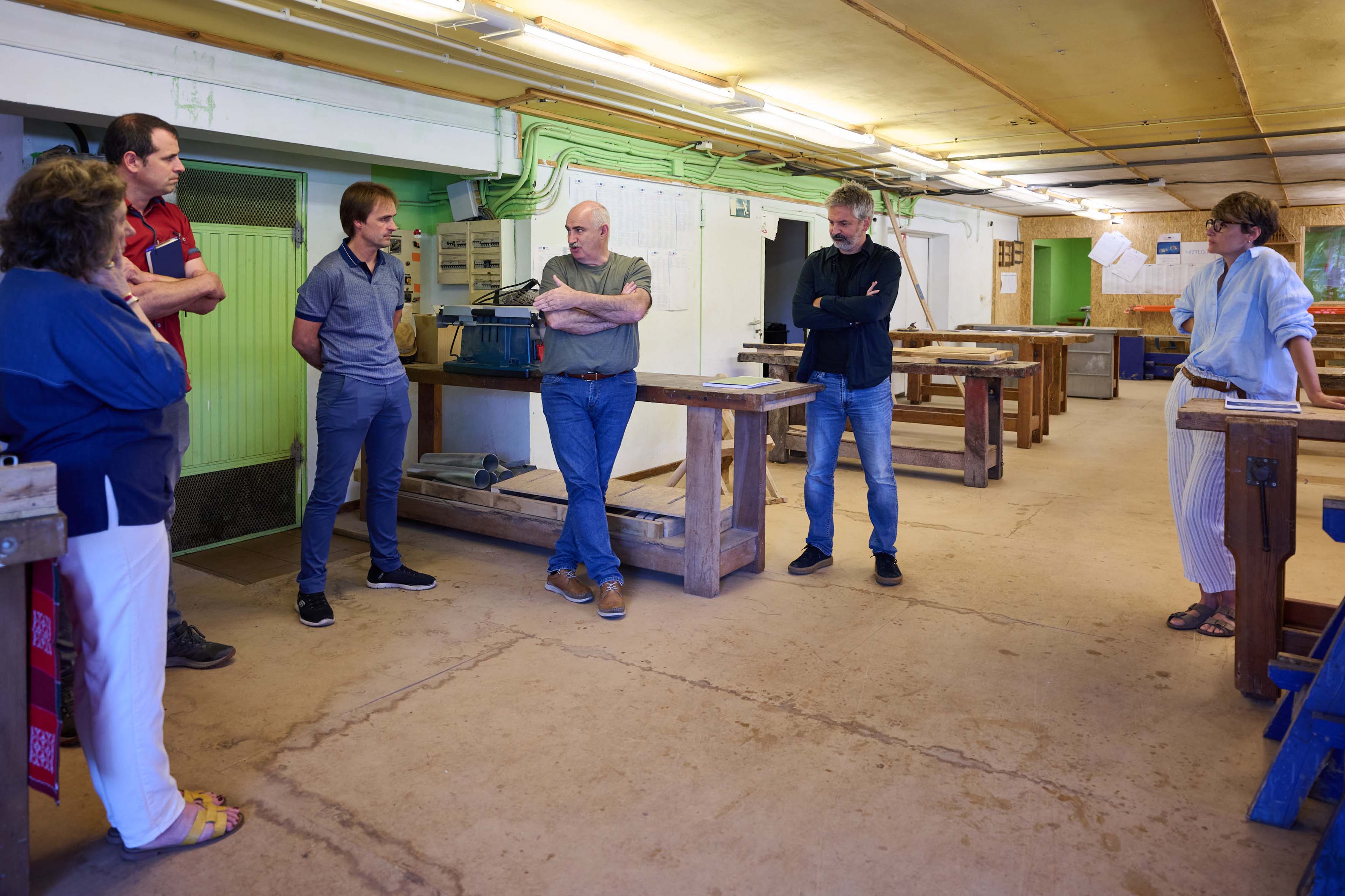 El Proyecto Baserriberri impulsa la formación transfronteriza en oficios de la madera