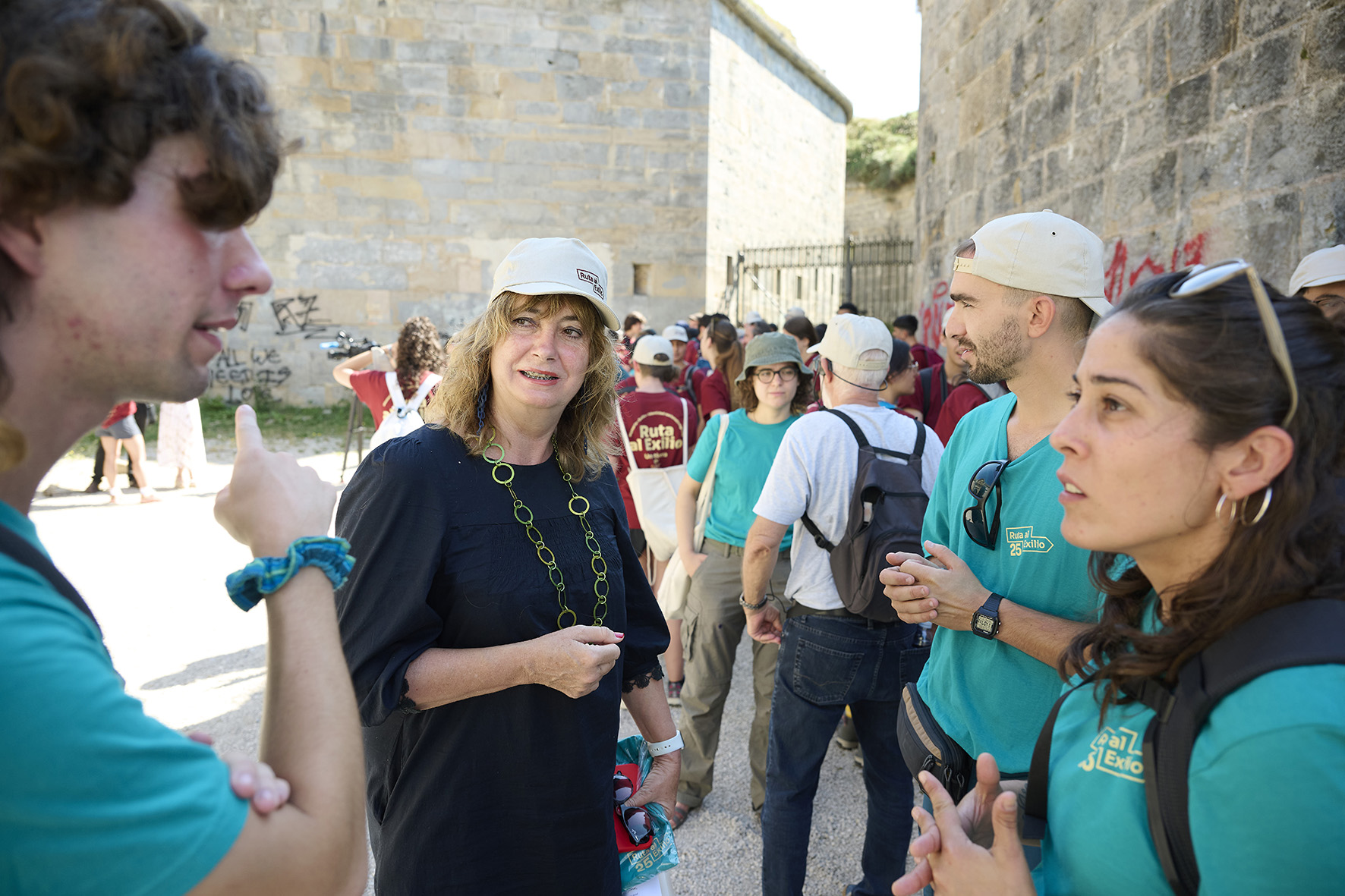 Jóvenes recorren Navarra en la Ruta al Exilio para preservar la memoria histórica