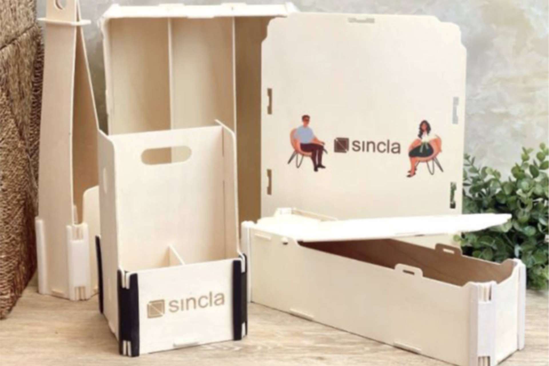 Sincla revoluciona el embalaje con cajas de madera personalizadas y sostenibles