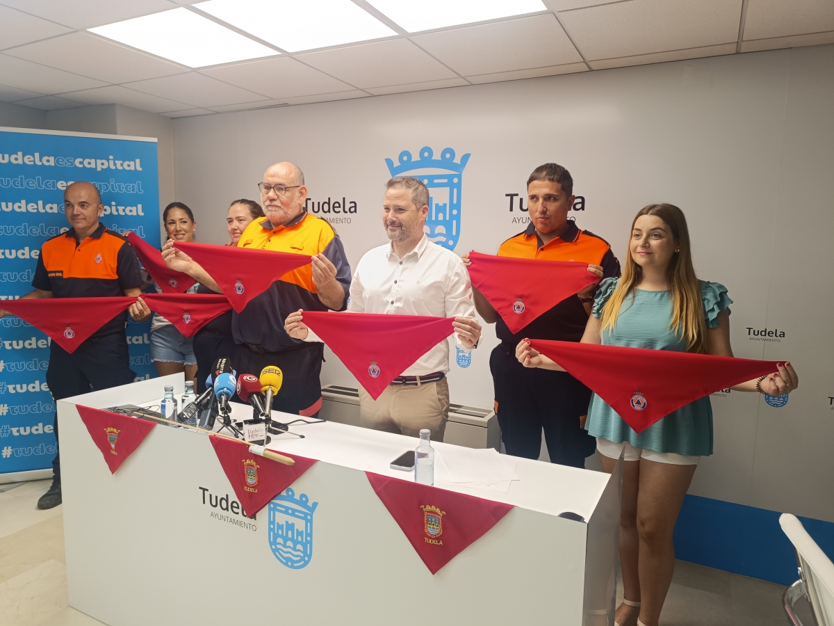 Protección Civil de Tudela lanzará el cohete anunciador de las fiestas de Santa Ana 2025a