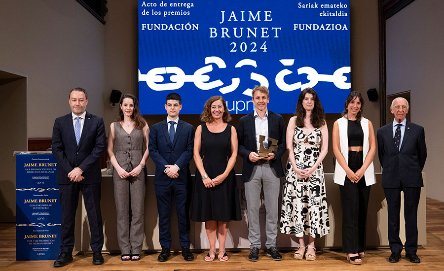 World Central Kitchen recibe el Premio Internacional Jaime Brunet a los Derechos Humanos