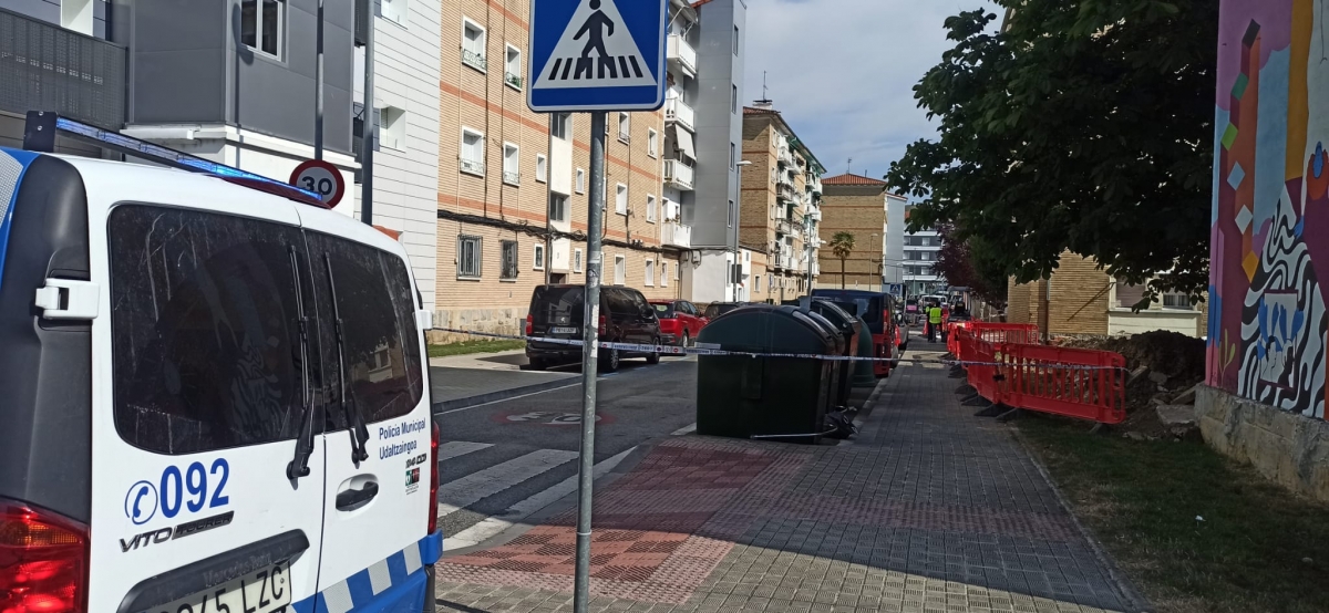 Fuga en la Txantrea - POLICIA MUNICIPAL DE PAMPLONA