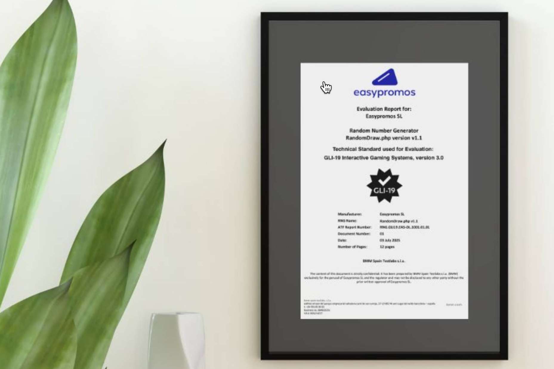 Easypromos refuerza la transparencia en sorteos online con la certificación GLI-19