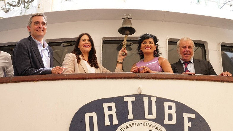 El pesquero Ortube será el primer museo navegable de Bizkaia tras su restauración final  
