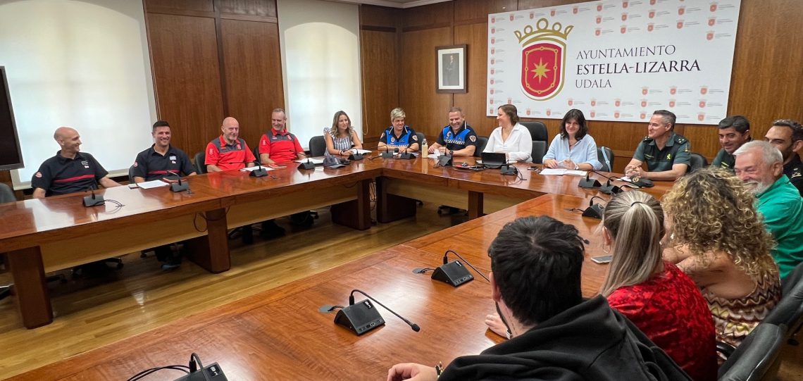 Estella-Lizarra refuerza la seguridad para las fiestas patronales 2025