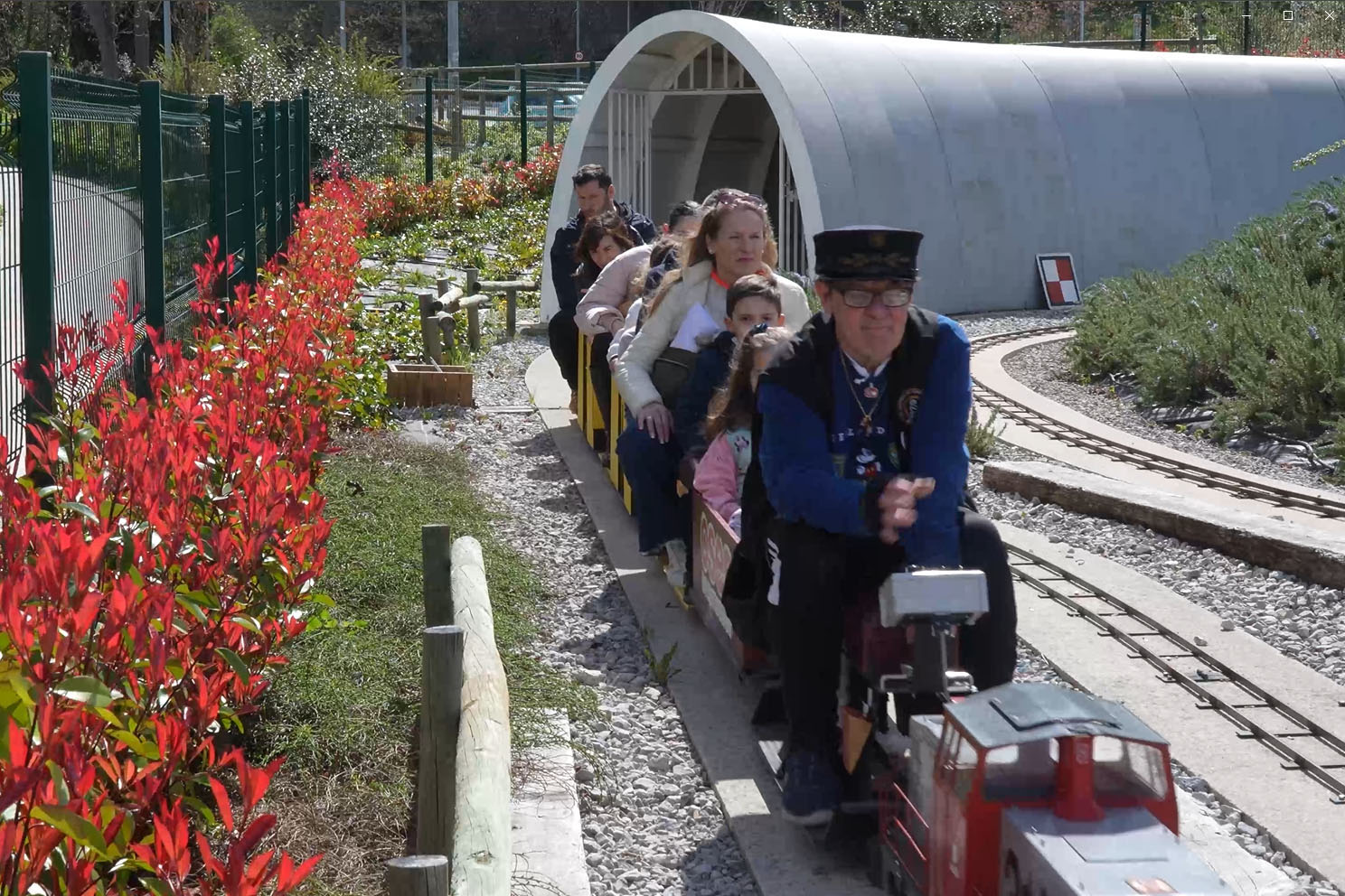  El Parque del Tren de Trinitarios abre por la fiesta de Santiago