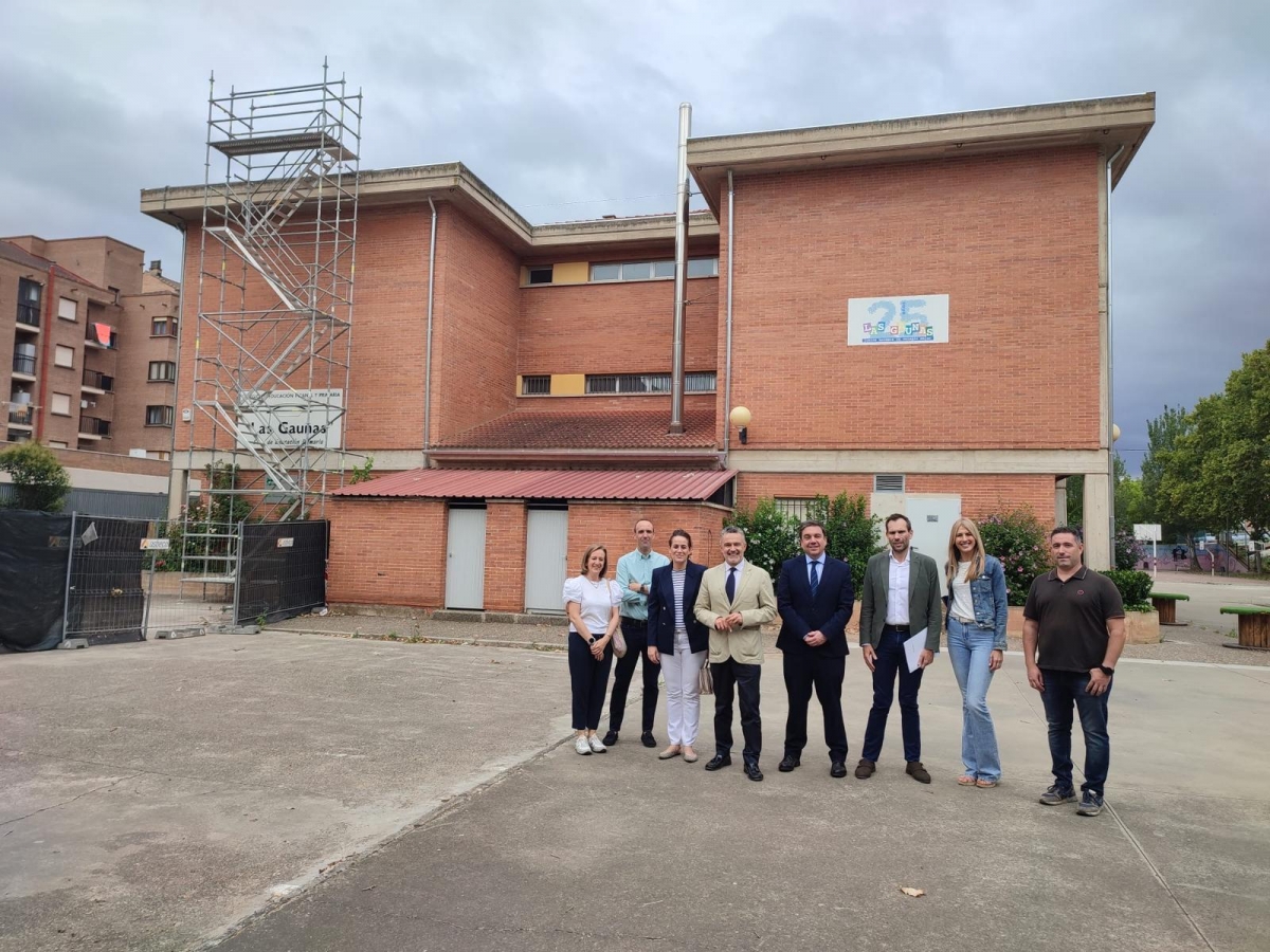 La Rioja y Logroño invierten 200.000 € en mejorar siete colegios públicos