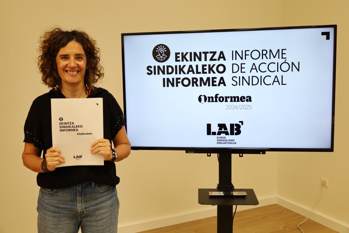  LAB activa 204 conflictos laborales en Euskal Herria en 2024/2025