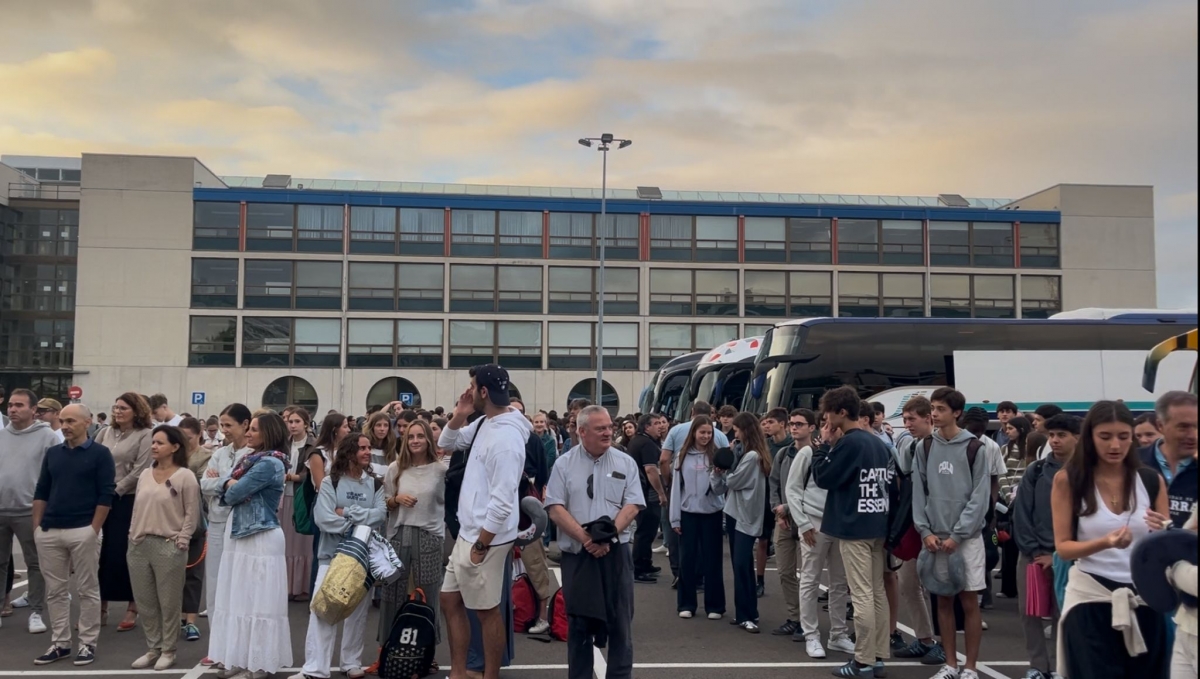 600 jóvenes de Pamplona peregrinan a Roma por el Jubileo 2025