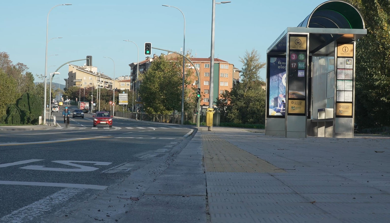 Pamplona instalará 20 nuevas paradas avanzadas para mejorar el transporte urbano